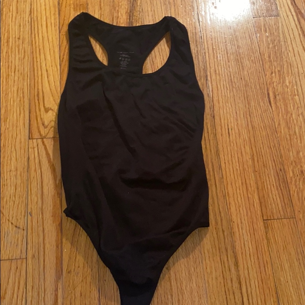 Black Spandex Bodysuit